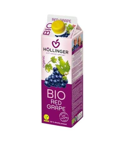 Zumo Uva Roja Vegan Bio 1L Hollinger