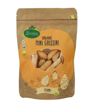 Colines de Sesamo SinGluten Eco Vegan 75g Zealia