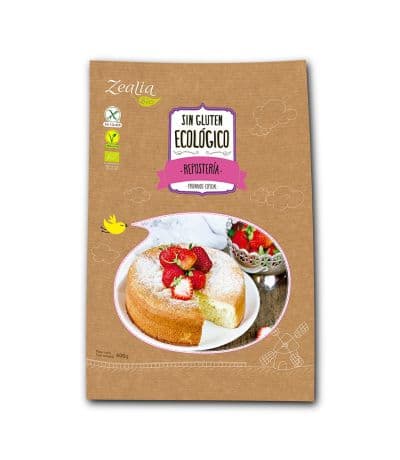 Preparado de Reposteria Harina SinGluten Eco Vegan 400g Zealia