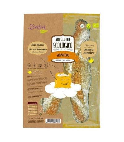 Baguettina de Sarraceno SinGluten Eco Vegan 250g Zealia