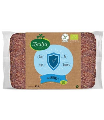 Pan Proteico Inmuno Eco SinGluten 220g Zealia