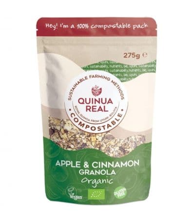 Granola de Quinoa Real con Manzana y Canela Bio Vegan 275g Quinua Real