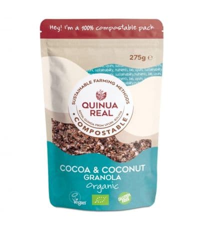 Granola de Quinoa Real de Cacao y Coco SG Bio Vegan 275g Quinua Real