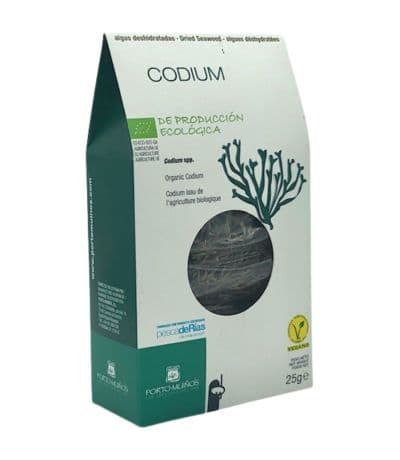 Algas Codium deshidratadas Eco Vegan 25g Porto Muiños