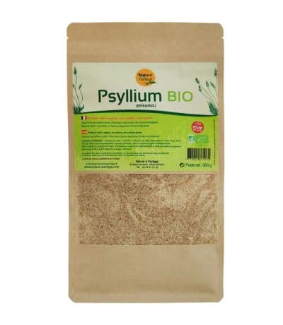 Psyllium Rubio Polvo SinGluten Bio Vegan 300g Nature et Partage