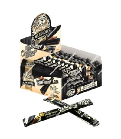 Regaliz Gourmet Negro SinGluten Vegan 32x32g Fini
