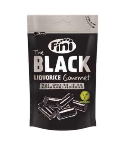 Regaliz Gourmet Negro Vegan 180g Fini