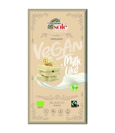 Chocolate Blanco Eco Vegan 90g Chocolates Sole