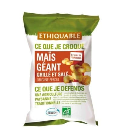 Maiz Gigantes Tostados con Sal SinGluten Bio Vegan 100g Ideas