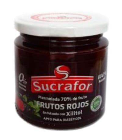 Mermelada Frutos Rojos SinGluten Vegan 260g Sucrafor