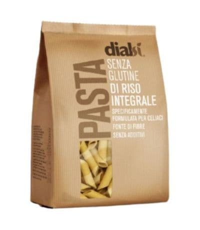 Macarrones de Arroz Integral SinGluten Vegan 400g Dialsi