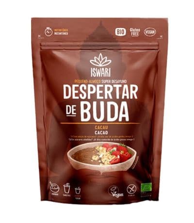 Despertar de Buda de Cacao SinGluten Bio Vegan 360g Iswari