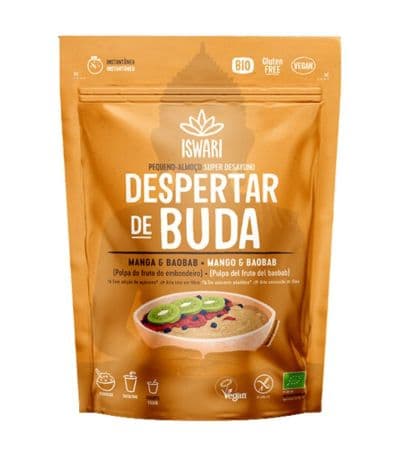 Despertar Buda de Mango y Baobab SinGluten Eco Vegan 360g Iswari