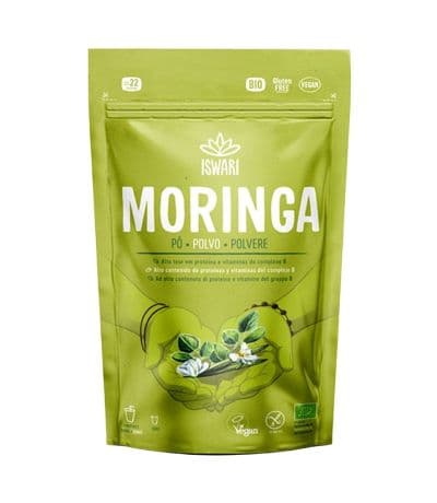 Moringa Polvo SinGluten Bio Vegan 125g Iswari