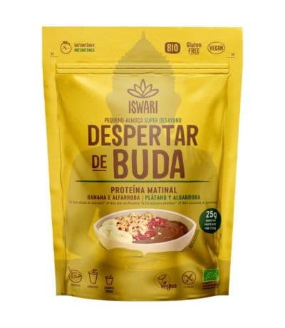 Despertar de Buda Proteina Matinal SinGluten Bio Vegan 360g Iswari