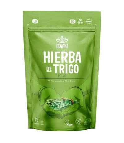 Hierba de Trigo SinGluten Bio Vegan 125g Iswari