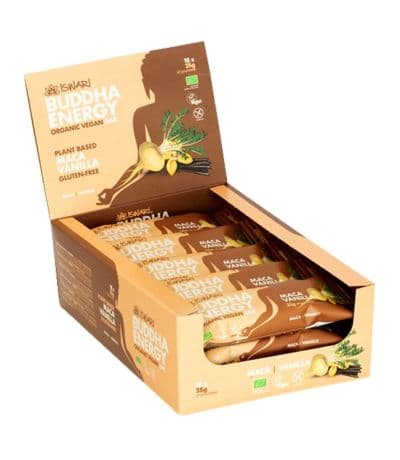 Barritas Buddha Energy Maca Vainilla 15uds Iswari
