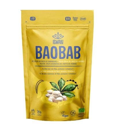 Baobab en Polvo Bio Vegan 125g Iswari