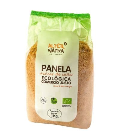 Azucar de Caña Panela SinGluten Bio Vegan 1kg Alternativa3