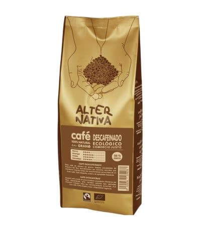Cafe en Grano Descafeinado 100% Arabica Eco 500g Alternativa3