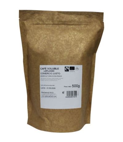 Cafe Soluble Liofilizado 100 Arabica Eco 500g Alternativa3