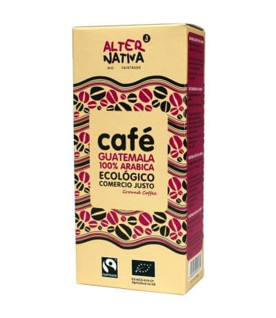 Cafe Molido Guatemala 100 Arabica Bio 250g Alternativa3