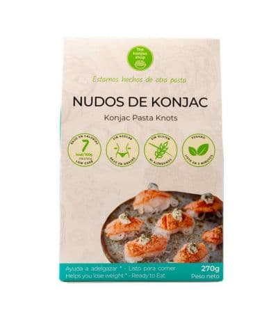 Fideos en Nudos Konjac SinGluten 200g The Konjac Shop