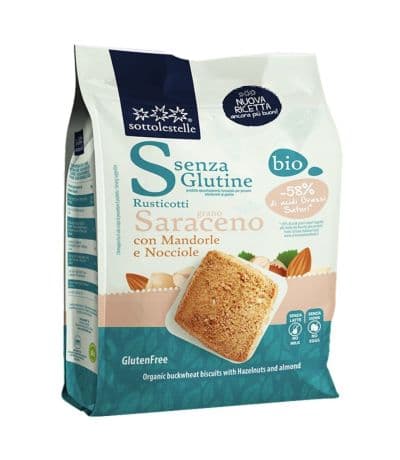 Galletas Trigo Sarraceno Almendras Bio 250g Sottolestelle