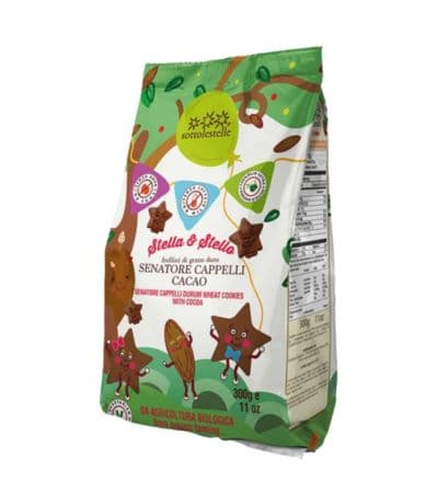 Galletas Estrellas Cacao Bio 300g Sottolestelle