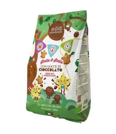 Galletas Chips Choco Stella Stello Bio 300g Sottolestelle