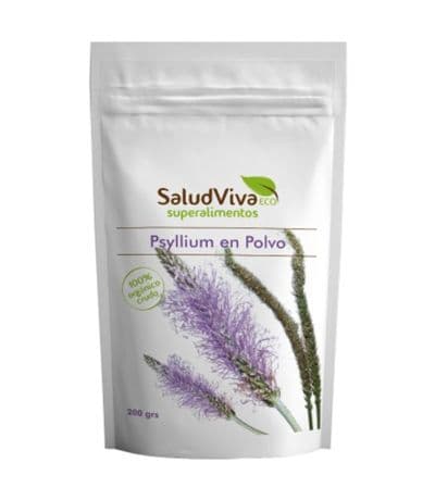 Psyllium Polvo SinGluten Vegan 200g Salud Viva