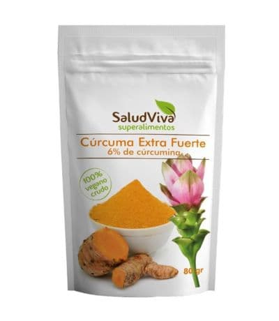Curcuma en Polvo SinGluten Eco Vegan 80g Salud Viva