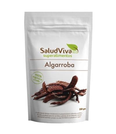 Algarroba Cruda en Polvo SinGluten Eco Vegan 250g Salud Viva
