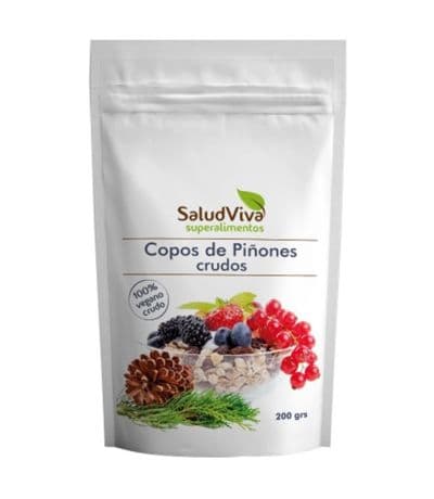 Copos de Piñones Crudos SinGluten Vegan 200g Salud Viva