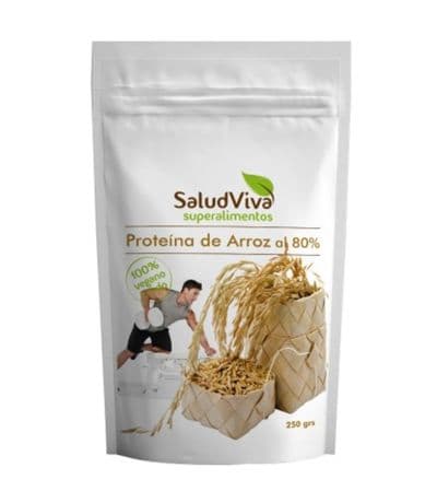 Proteina Arroz 80 Bio SinGluten Bio Vegan 250g Salud Viva