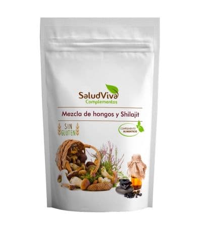 Mezcla de Hongos y Shilajit Bio 125g Salud Viva