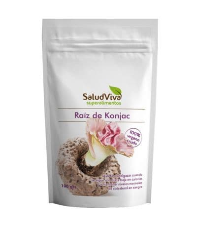 Raiz de Konjac en Polvo Vegan 100g Salud Viva