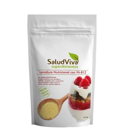 Levadura Nutricional Vitamina B12 SinGluten Vegan 500g Salud Viva