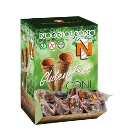 Expositor Conos Helados Vegan 40uds Nocciolcono