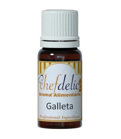 Aroma Galleta Concentrado SinGluten Vegan 10ml Chefdelice