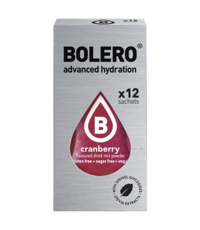 Preparado para Bebida de Arandano Rojo SinGluten Vegan 12 Sobres Bolero