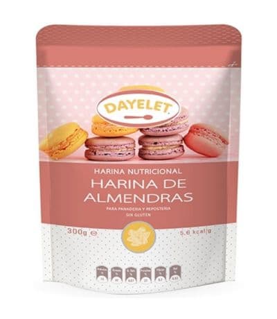 Harina Almendras SinGluten Vegan 300g Dayelet