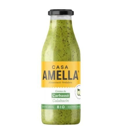 Crema de Calabacin SinGluten Bio 500ml Casa Amella