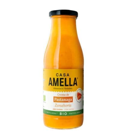 Crema de Zanahoria SinGluten Bio Vegan 500ml Casa Amella