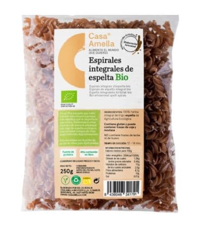 Espirales Integrales de Espelta Bio 250g Casa Amella