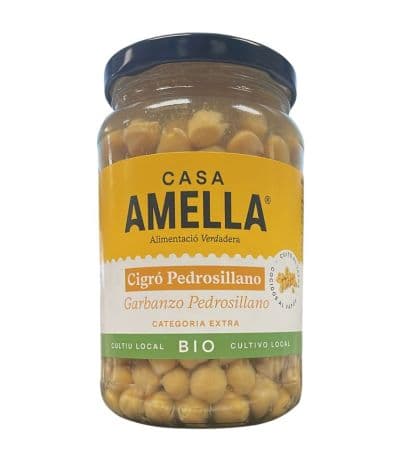 Garbanzo Pedrosillano Cocido Bio 330g Casa Amella