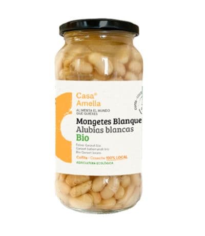 Mongeta Alubia Blanca Cocida Bio 540g Casa Amella