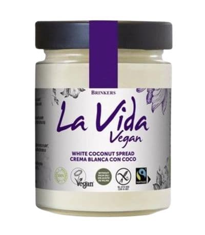Crema Blanca con Coco SinGluten Bio Vegan 270g La Vida Vegan