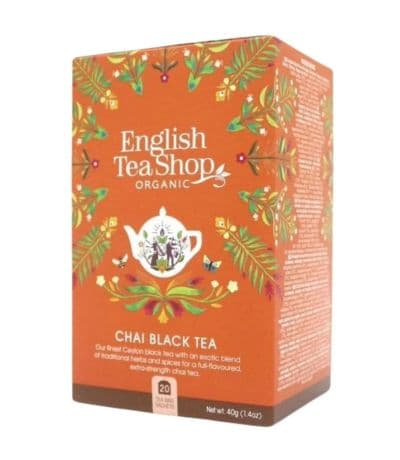 Te Negro Chai Bio Vegan 40g Te English Tea Shop