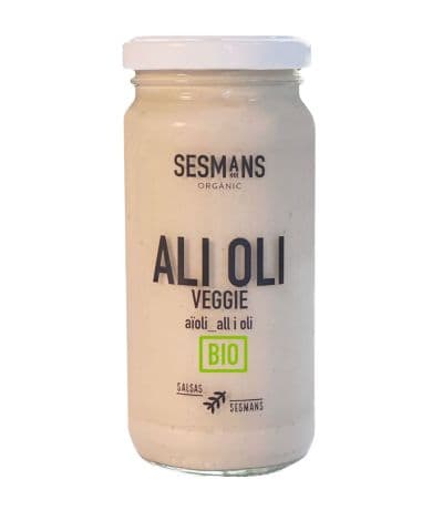 Salsa Ali Oli 240g Sesmans Organic